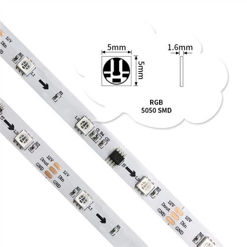 WS2811 Chaw Nyob LED Sawb Teeb